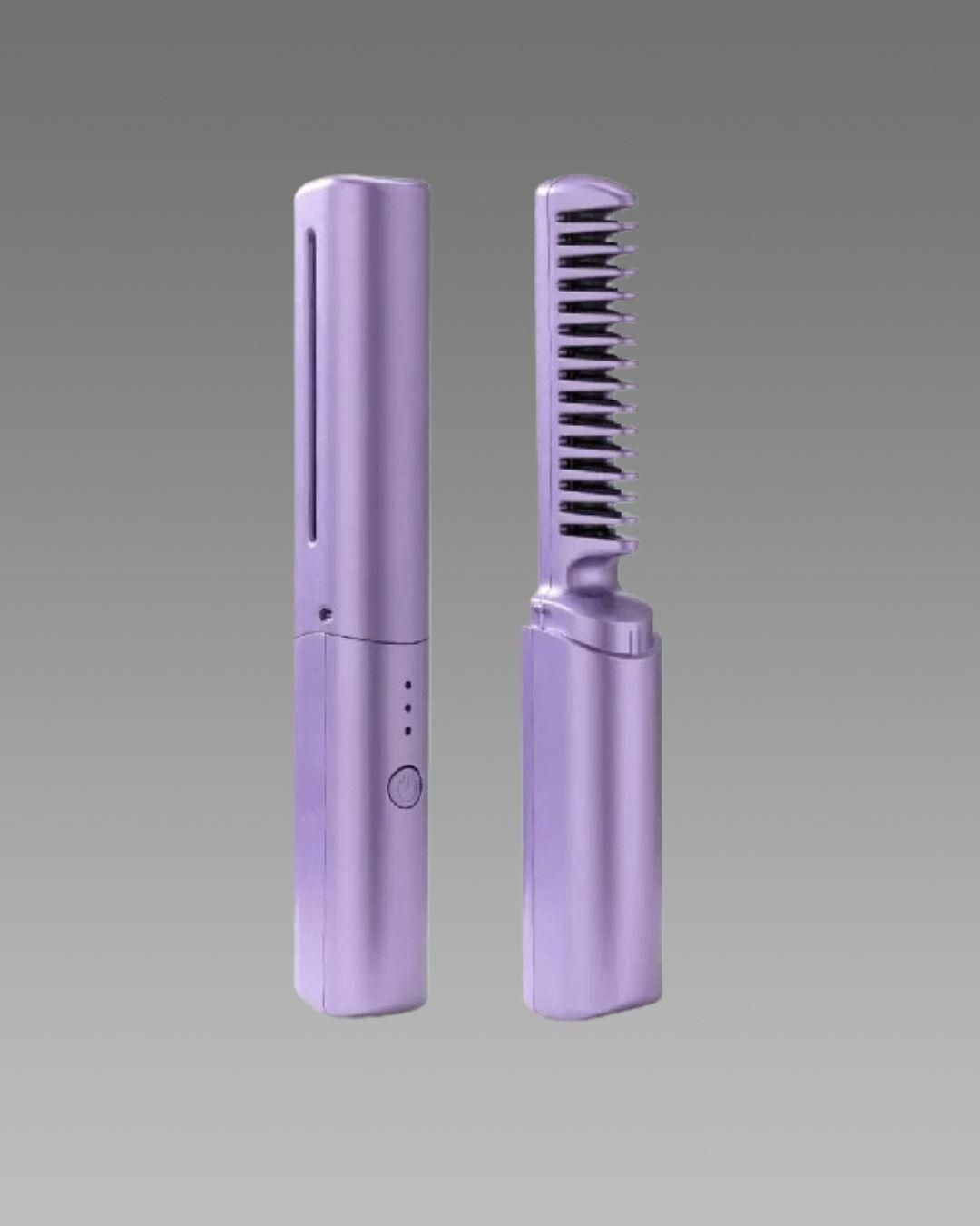 Meneflix Portable Mini Hair Straightener – Cordless Rechargeable